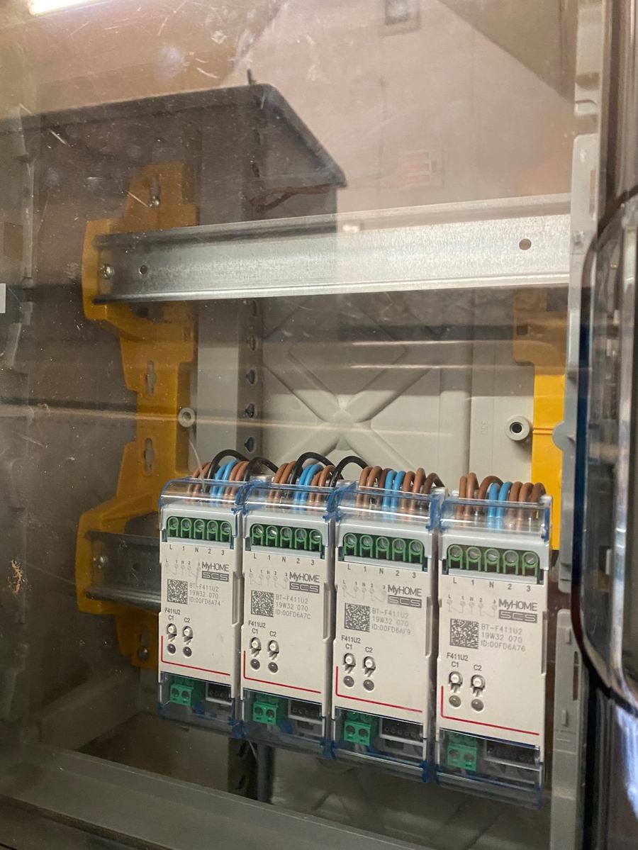 Legrand MyHome automation rack