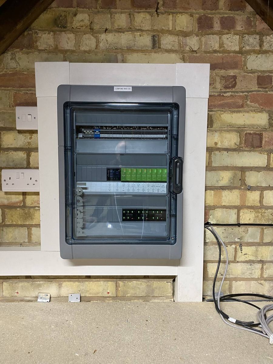 Second finished automation rack