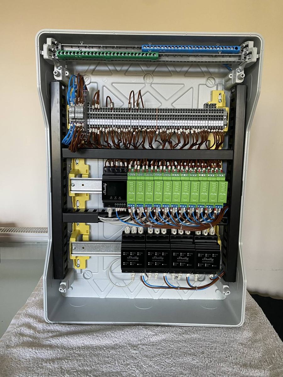 Automation rack nearing completion