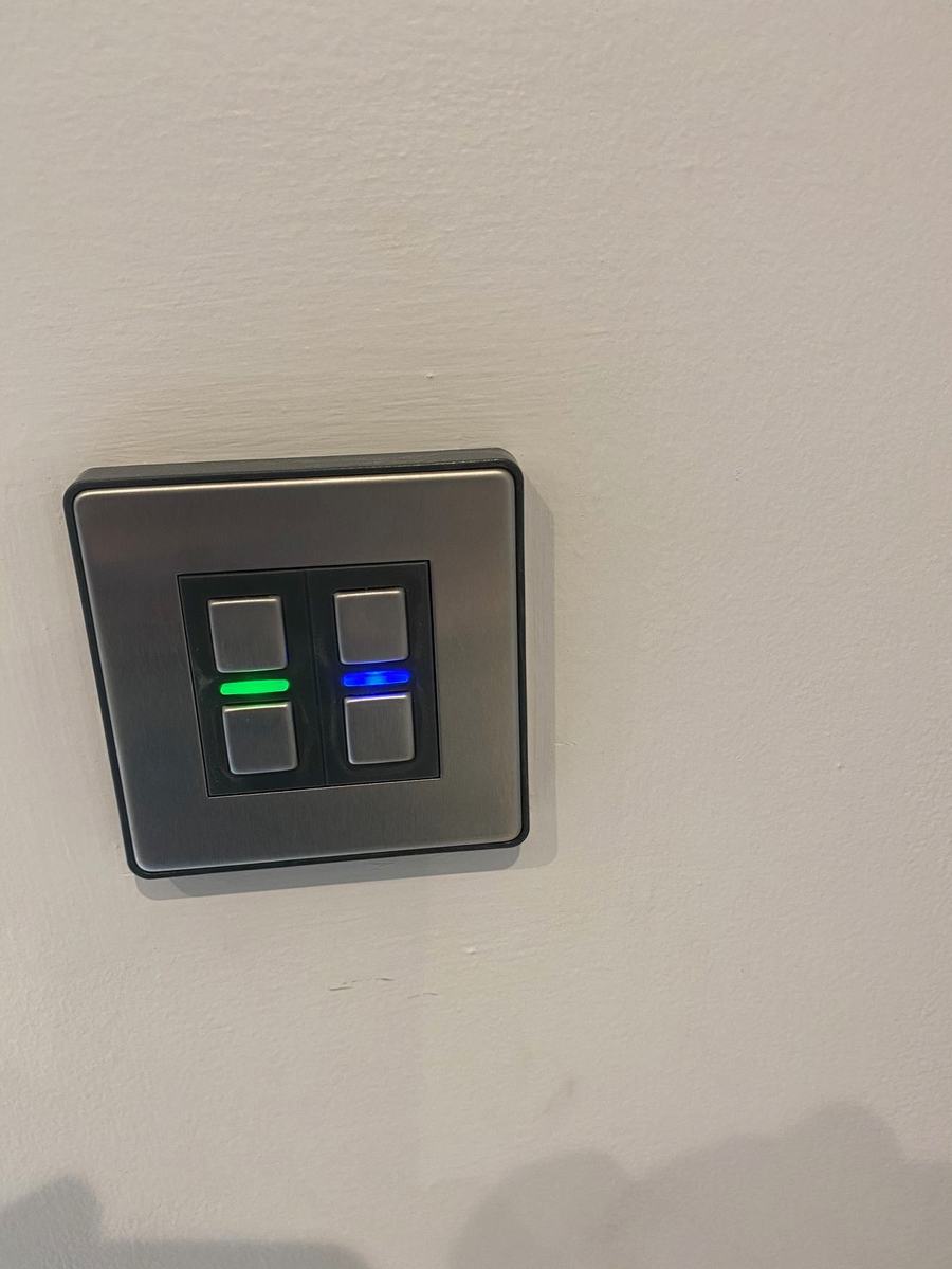 Lightwave smart switch installed